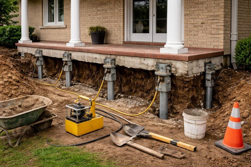 Foundation Stabilizing in Gaithersburg, MD