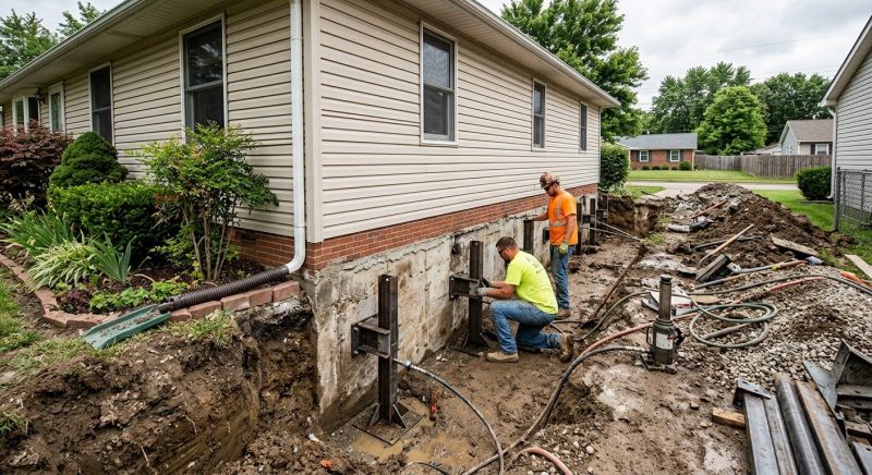 Foundation Stabilizing in Herndon, VA