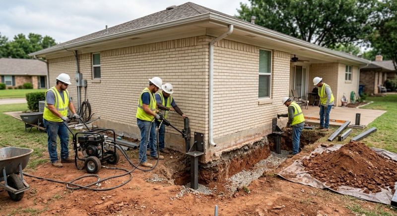 Foundation Stabilizing in Poolesville, MD