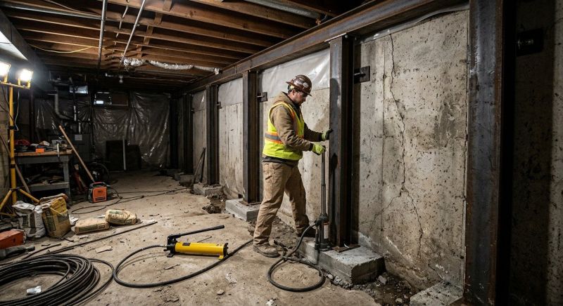 Foundation Stabilizing in Purcellville, VA