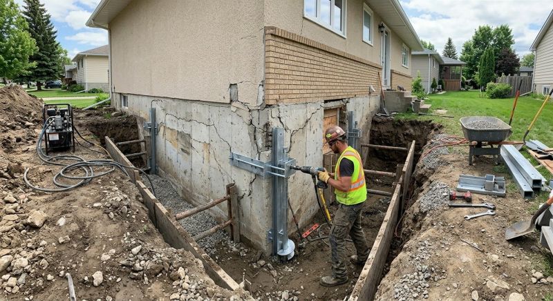 Foundation Structural Repair in Falls Church, VA