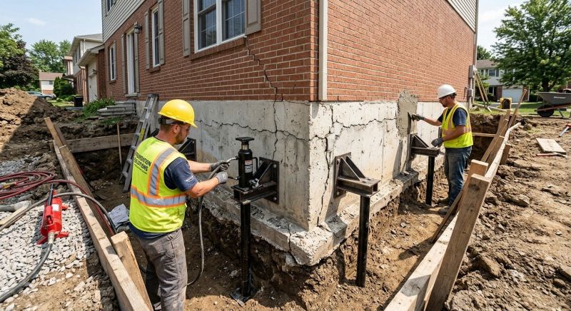 Foundation Structural Repair in Manassas, VA