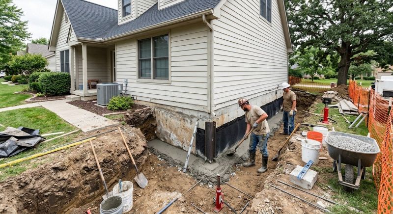 Foundation Structural Repair in Purcellville, VA