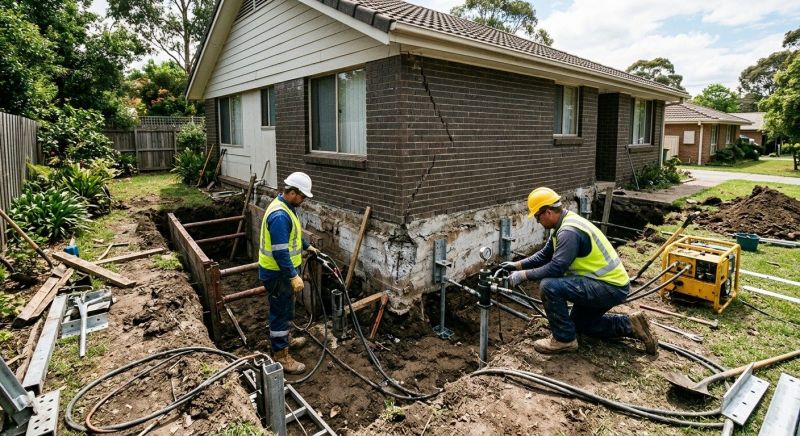 Foundation Structural Repair in Purcellville, VA