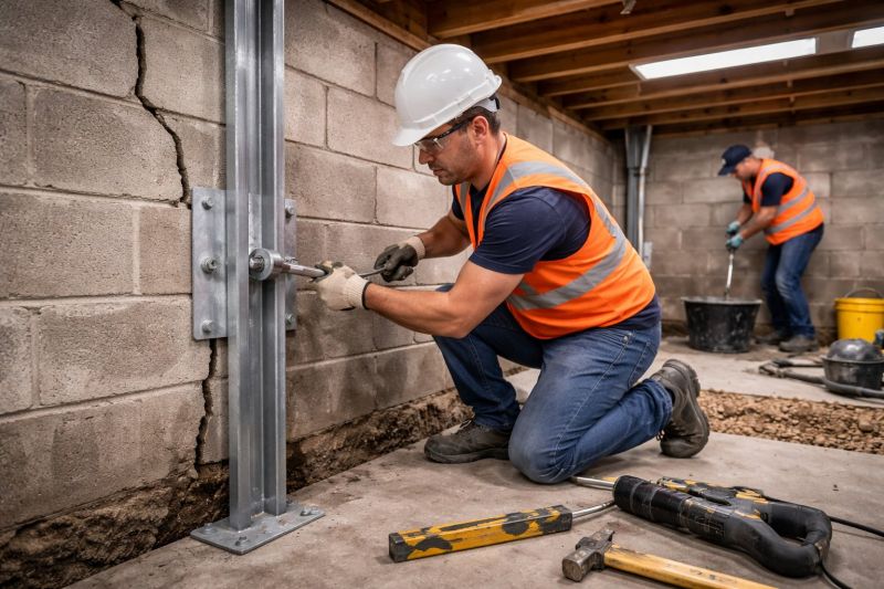 Foundation Structural Repair in Round Hill, VA