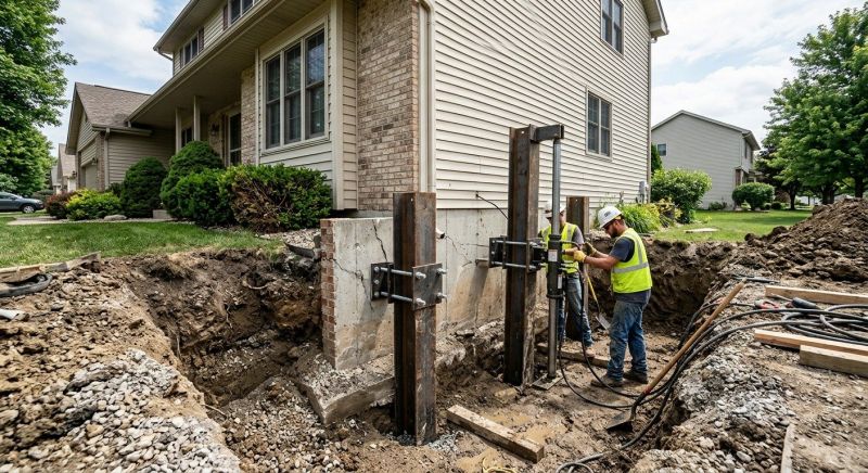 Foundation Underpinning in Chantilly, VA