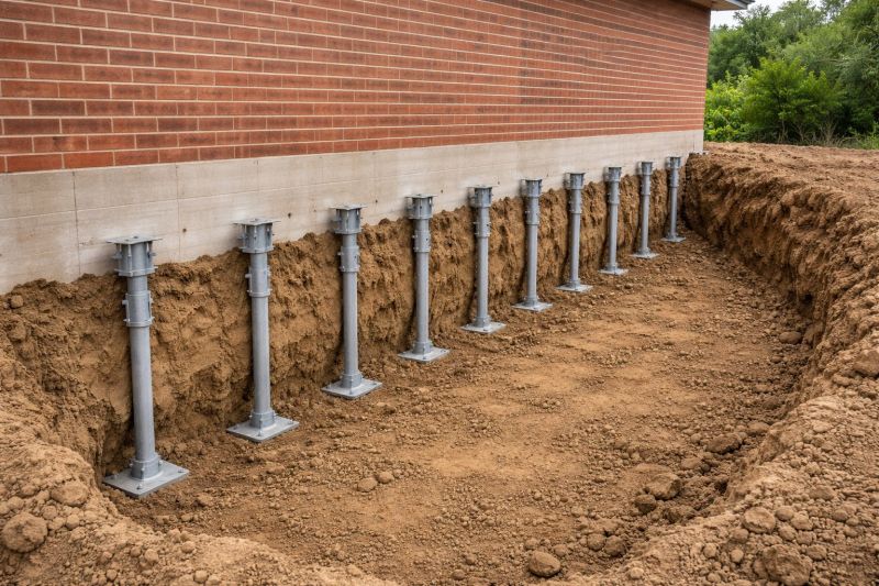 Helical Piers Installation in Chantilly, VA