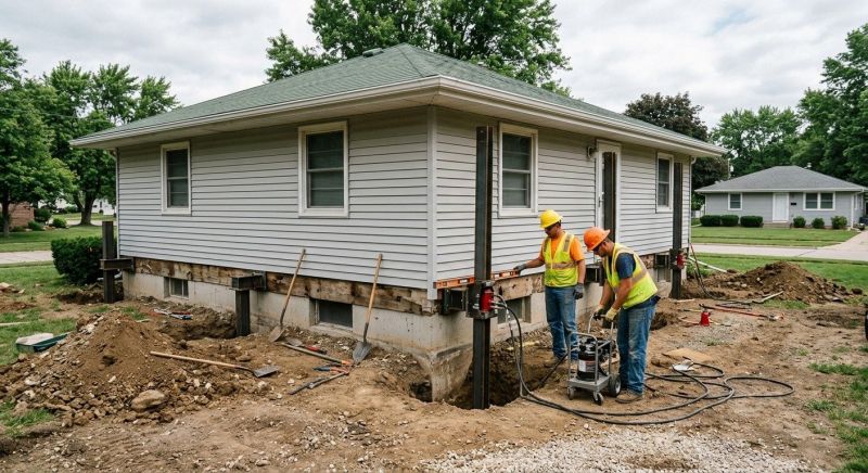 Home Foundation Leveling in Clifton, VA
