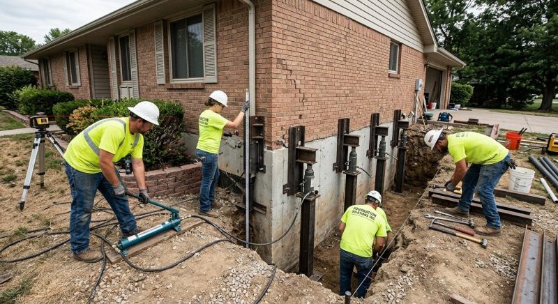 Home Foundation Leveling in Purcellville, VA