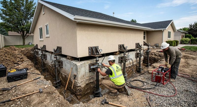 Home Foundation Leveling in Woodbridge, VA