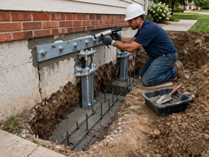 Home Foundation Repair in Falls Church, VA
