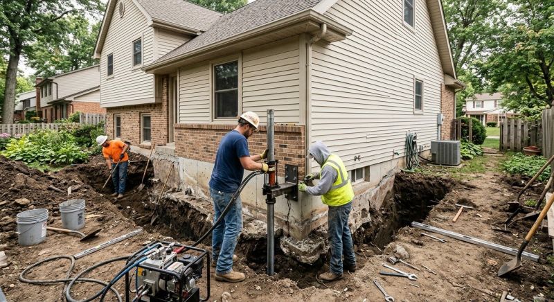 Home Foundation Repair in Leesburg, VA