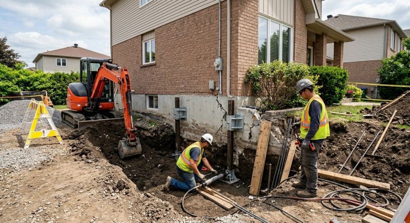 Home Foundation Repair in Montgomery Village, MD