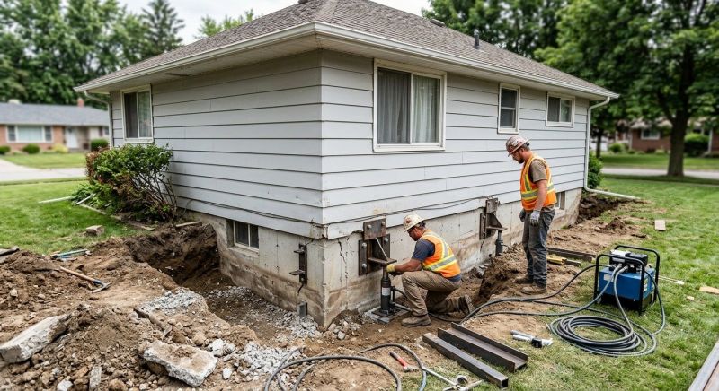 Home Foundation Repair in Poolesville, MD
