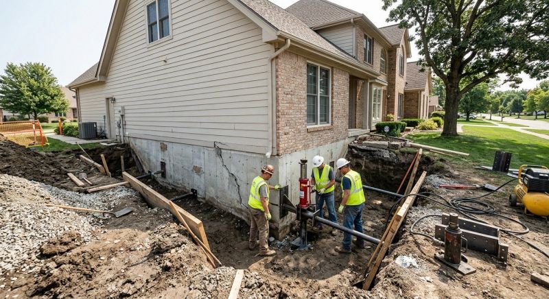 House Foundation Repair in Great Falls, VA