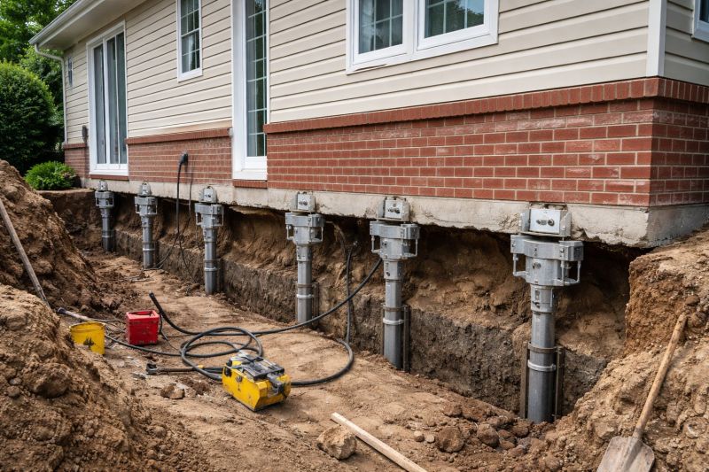 House Underpinning in Chantilly, VA