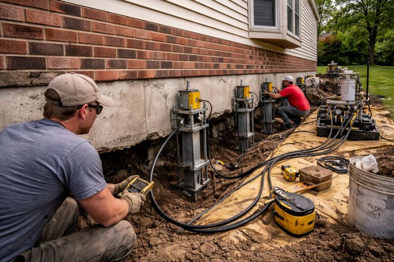 Settling Foundation Service in Centreville, VA