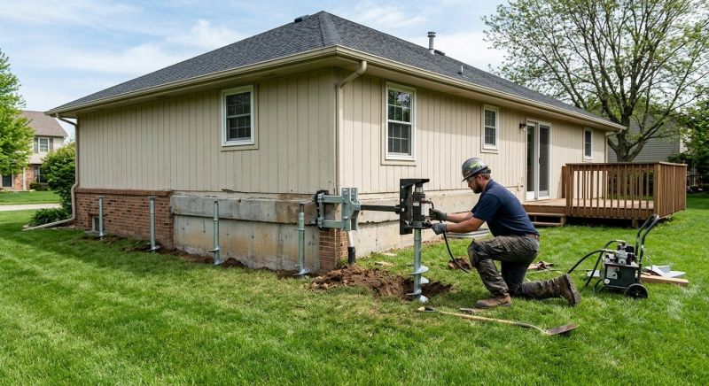 Settling Foundation Service in Great Falls, VA