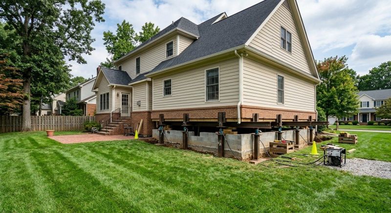 Settling Foundation Service in Round Hill, VA