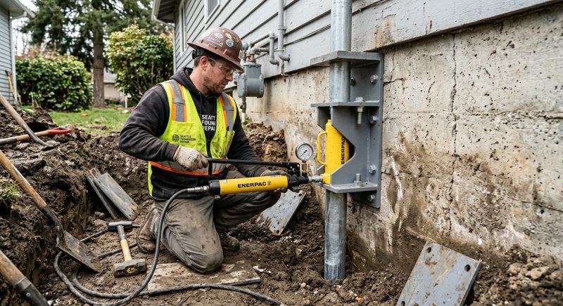 Settling Foundation Service in Sterling, VA