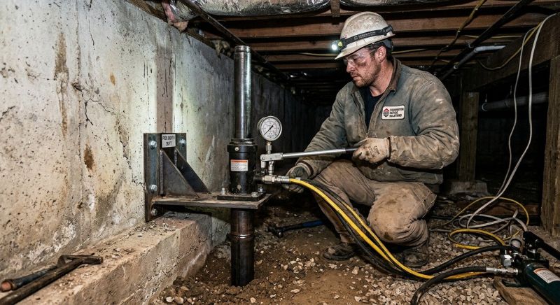 Settling Foundation Service in Warrenton, VA