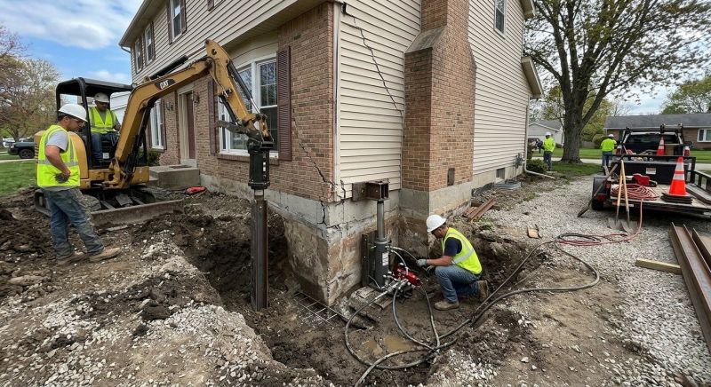 Sinking Foundation Repair in Chevy Chase, MD
