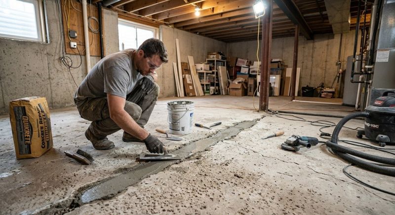Slab Foundation Repair in Chantilly, VA