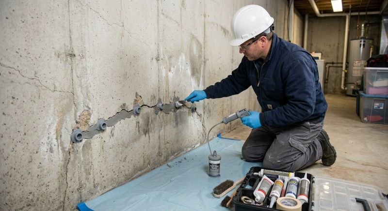 Structural Crack Repair in Chantilly, VA