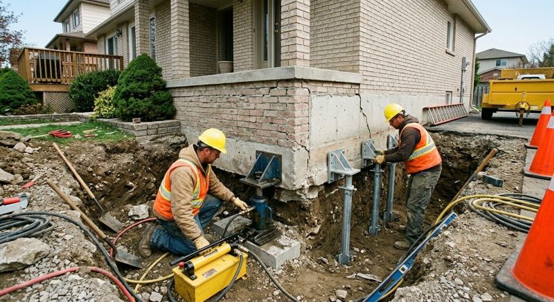Structural Foundation Repair in Manassas, VA