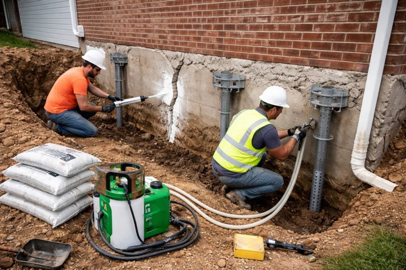 Structural Foundation Repair in Rockville, MD